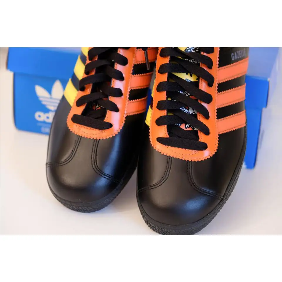 Adidas shoes - ADIDAS GAZELLE II DRAGON - GAZELLE DRAGON - BLACK/ORANGE/YELLOW - U50 - 667240 10