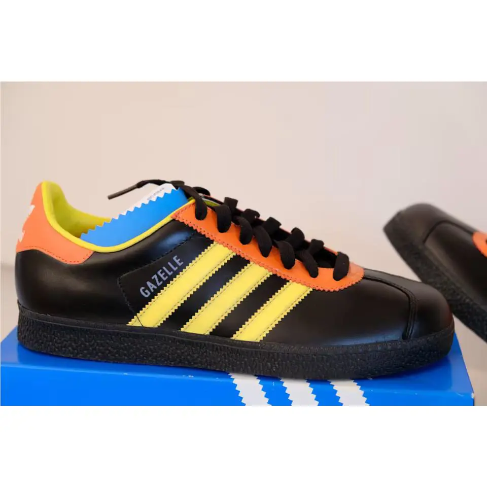 Adidas shoes - ADIDAS GAZELLE II DRAGON - GAZELLE DRAGON - BLACK/ORANGE/YELLOW - U50 - 667240 1