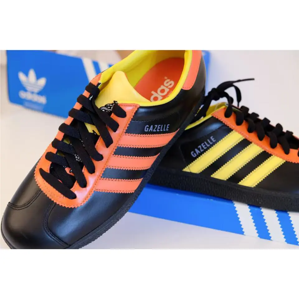 Adidas shoes - ADIDAS GAZELLE II DRAGON - GAZELLE DRAGON - BLACK/ORANGE/YELLOW - U50 - 667240 2