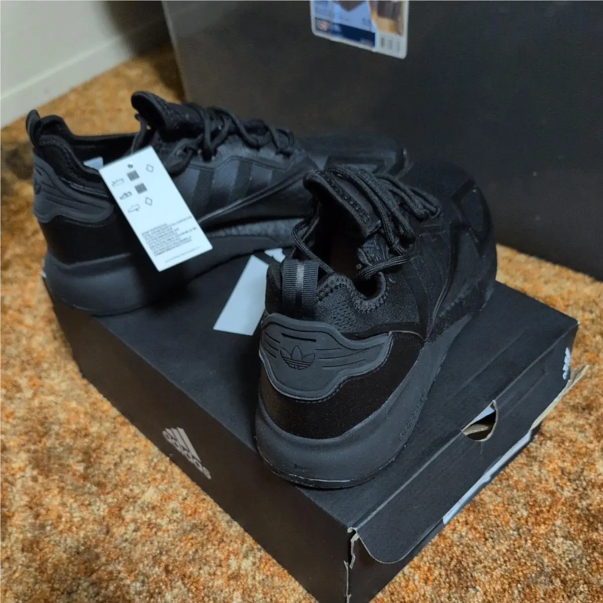 Adidas shoes - adidas ZX 2K - FV9993 - Black 11