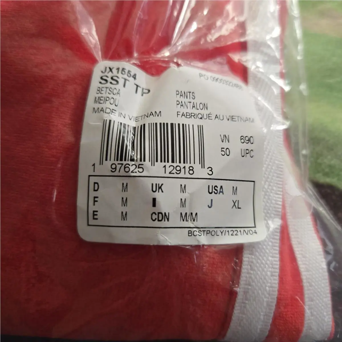 Adidas clothing - Red 7