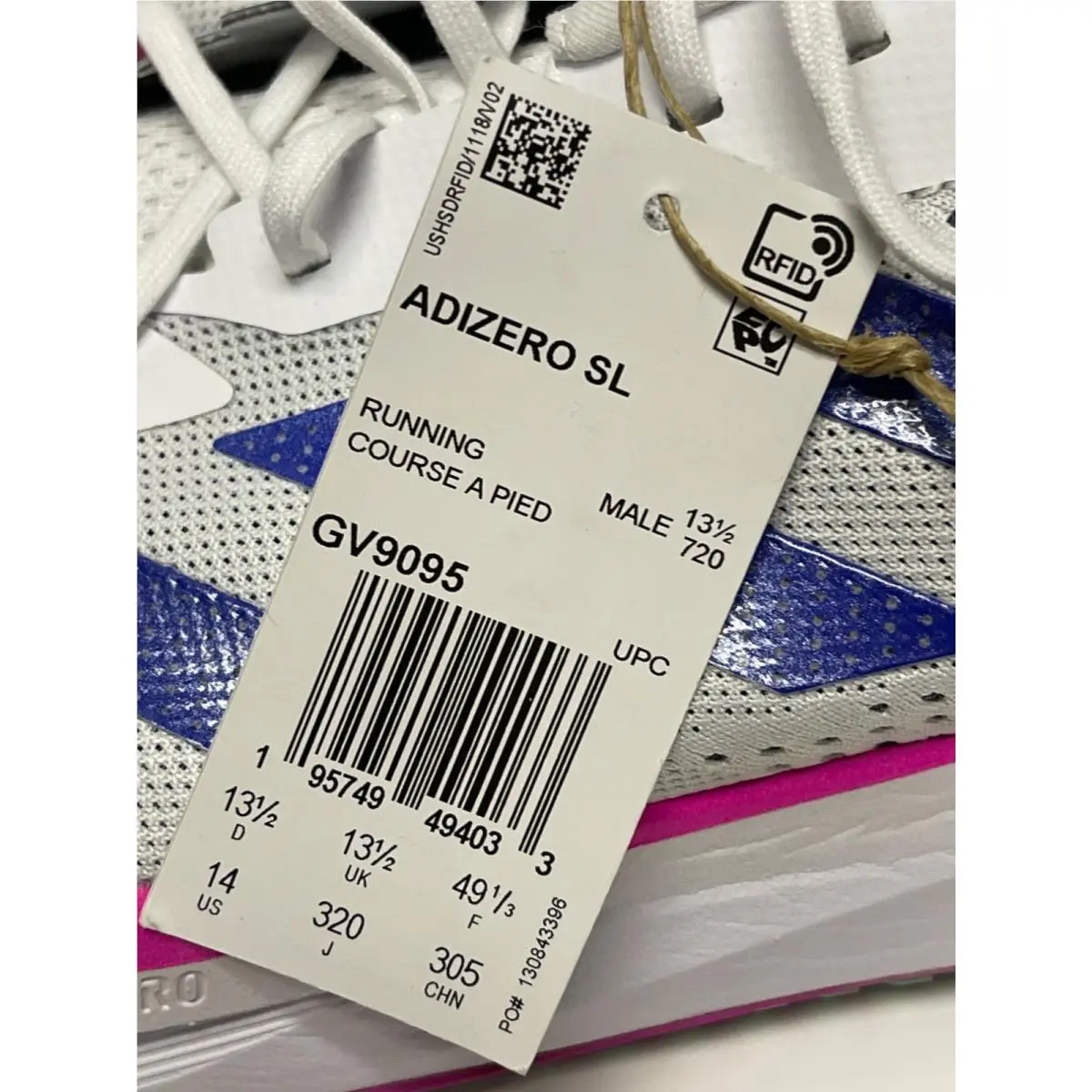 Adidas shoes - adidas Adizero SL - Adizero - GV9095 - White 6