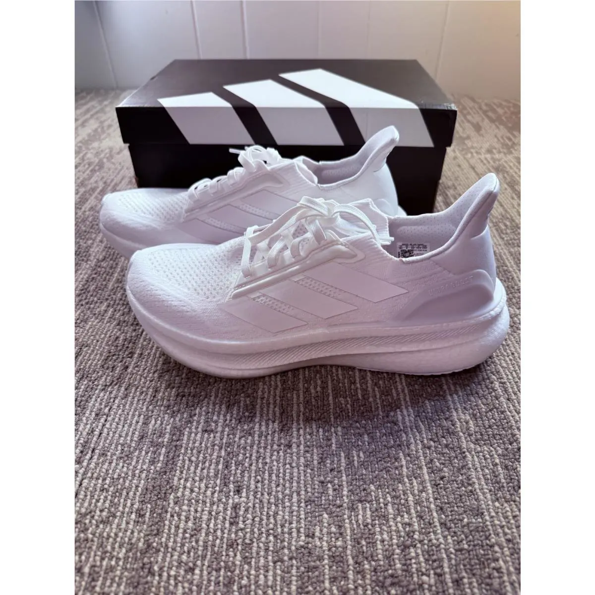 Adidas Ultraboost 5X W Shoes Womens Size 9.5 White Running Sneakers JH7252