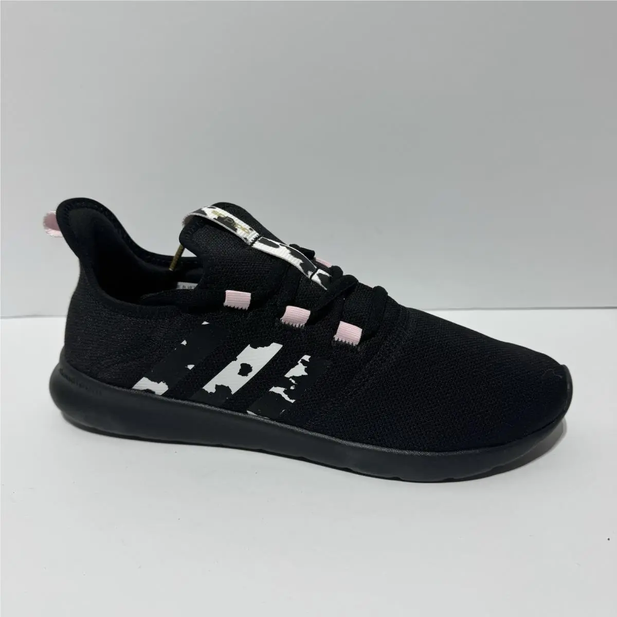 Adidas Womens Cloudfoam Pure 2.0 Sneakers Black Size 11 M