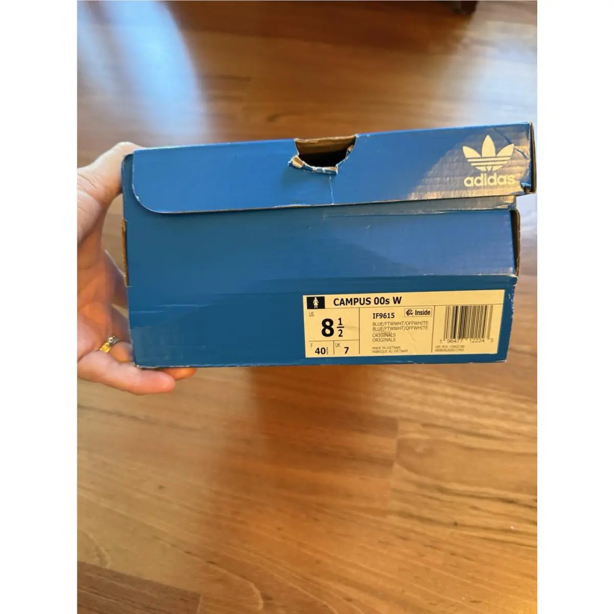 Adidas shoes - adidas Campus - Campus - IF9615 - Blue (UPC: 0196477122243) 9