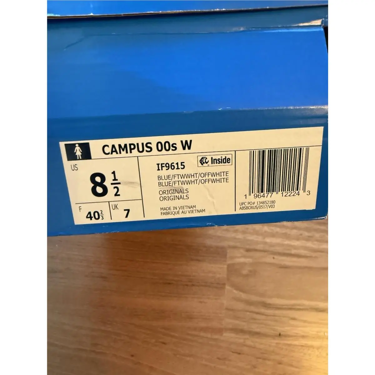 Adidas shoes - adidas Campus - Campus - IF9615 - Blue (UPC: 0196477122243) 10