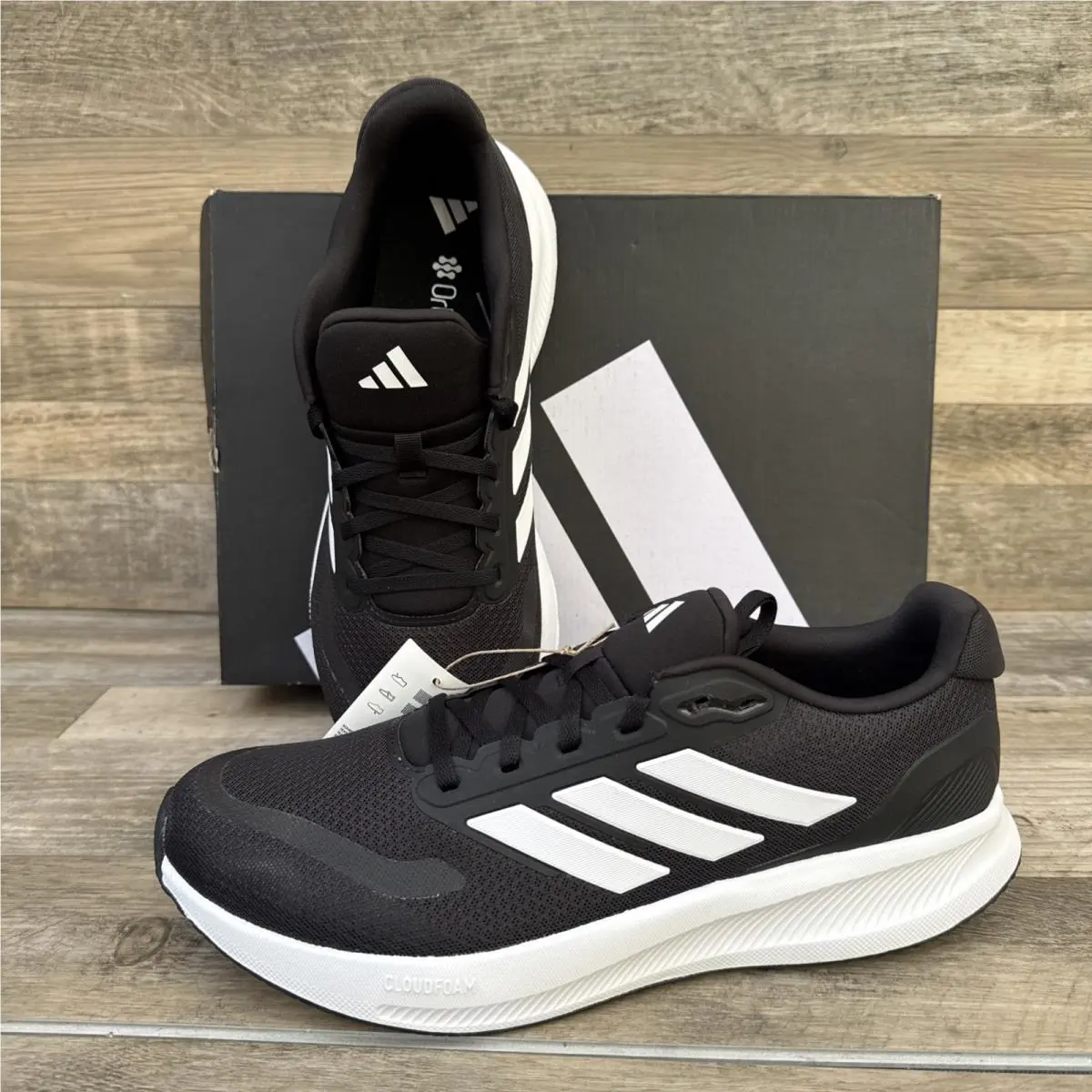 Runfalcon 5 Men’s Running Shoes Black White Size 11 IH7758 by Adidas