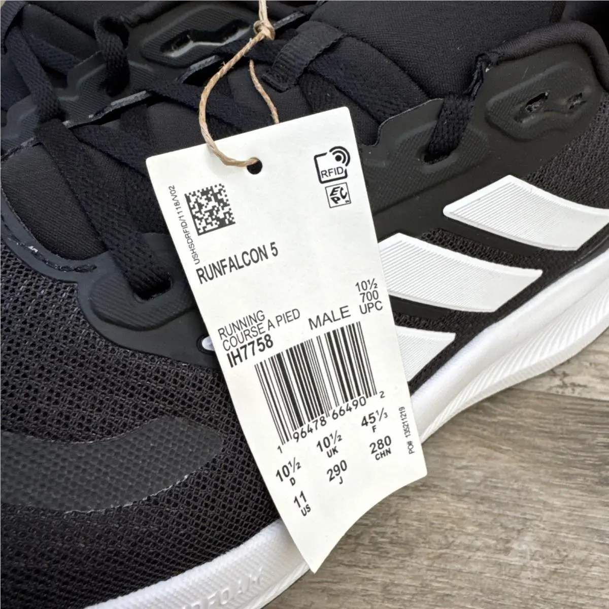 Adidas shoes - adidas Runfalcon 5 - Runfalcon - IH7758 - Black (UPC: 196478664902) 2