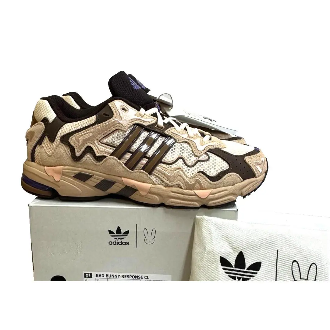 Bad Bunny x Adidas Originals Sneakers Response CL Retro Trainers Shoes Men Size - Multicolor