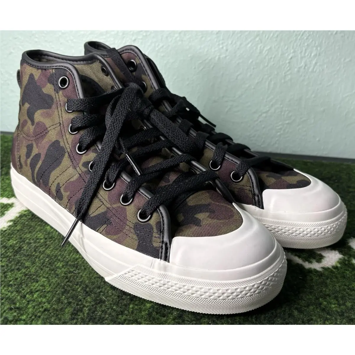 Adidas shoes - adidas Nizza - Nizza - HQ8536 - Green 7