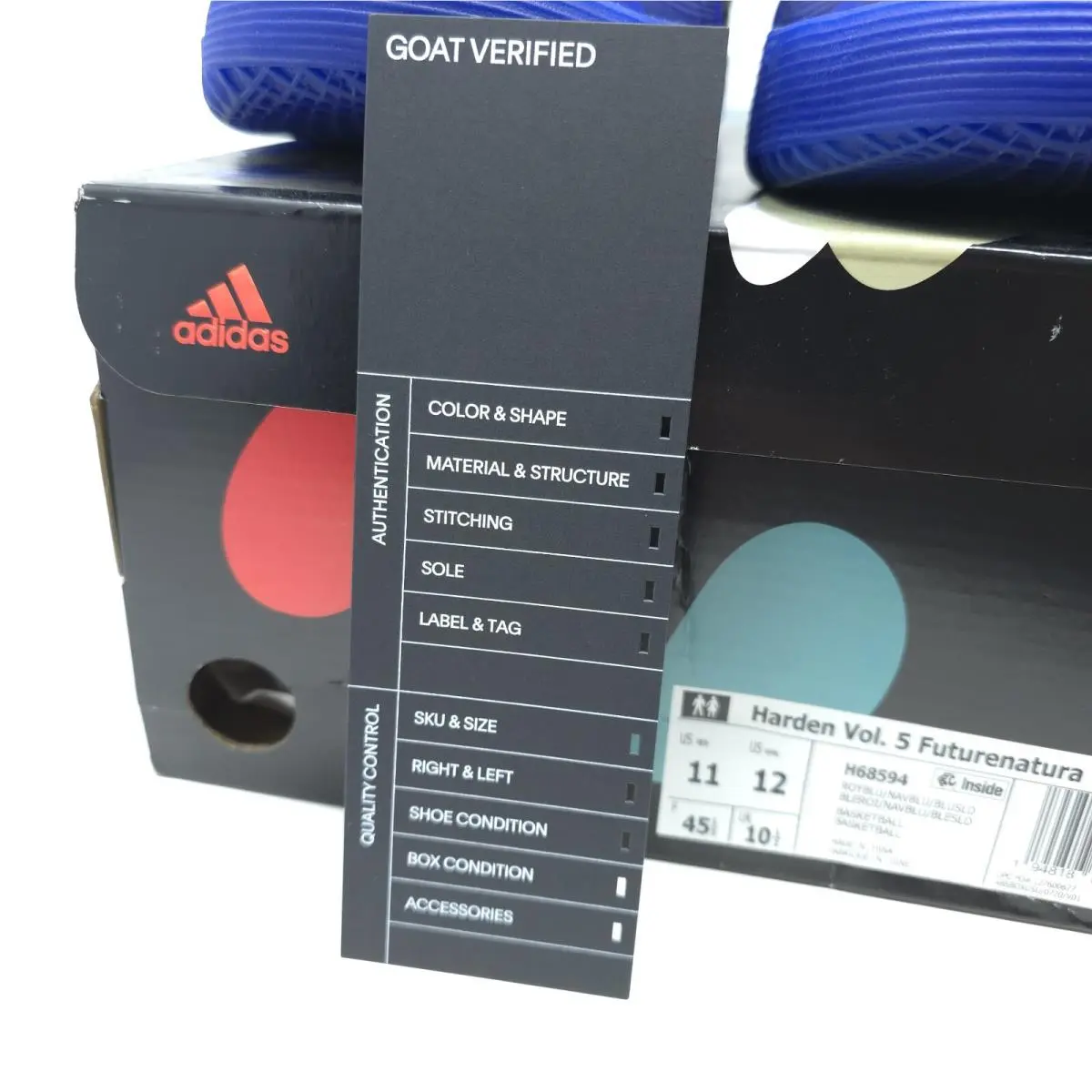 Adidas shoes - Vol. 5 FUTURENATURAL - FUTURENATURAL - H68594 - Blue/ White (UPC: 194818825822) 0