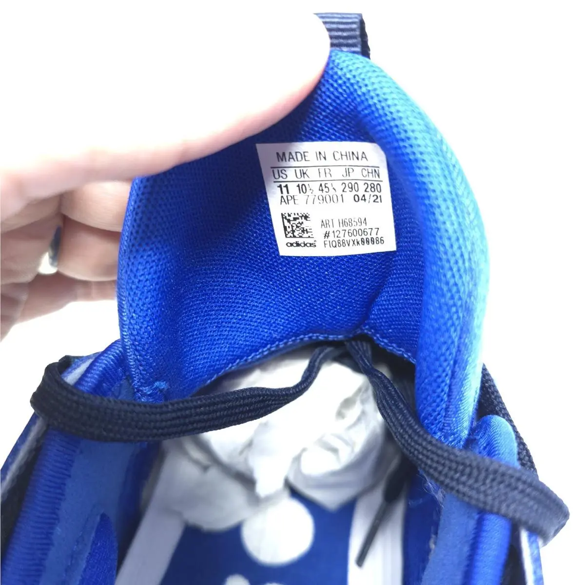 Adidas shoes - Vol. 5 FUTURENATURAL - FUTURENATURAL - H68594 - Blue/ White (UPC: 194818825822) 14