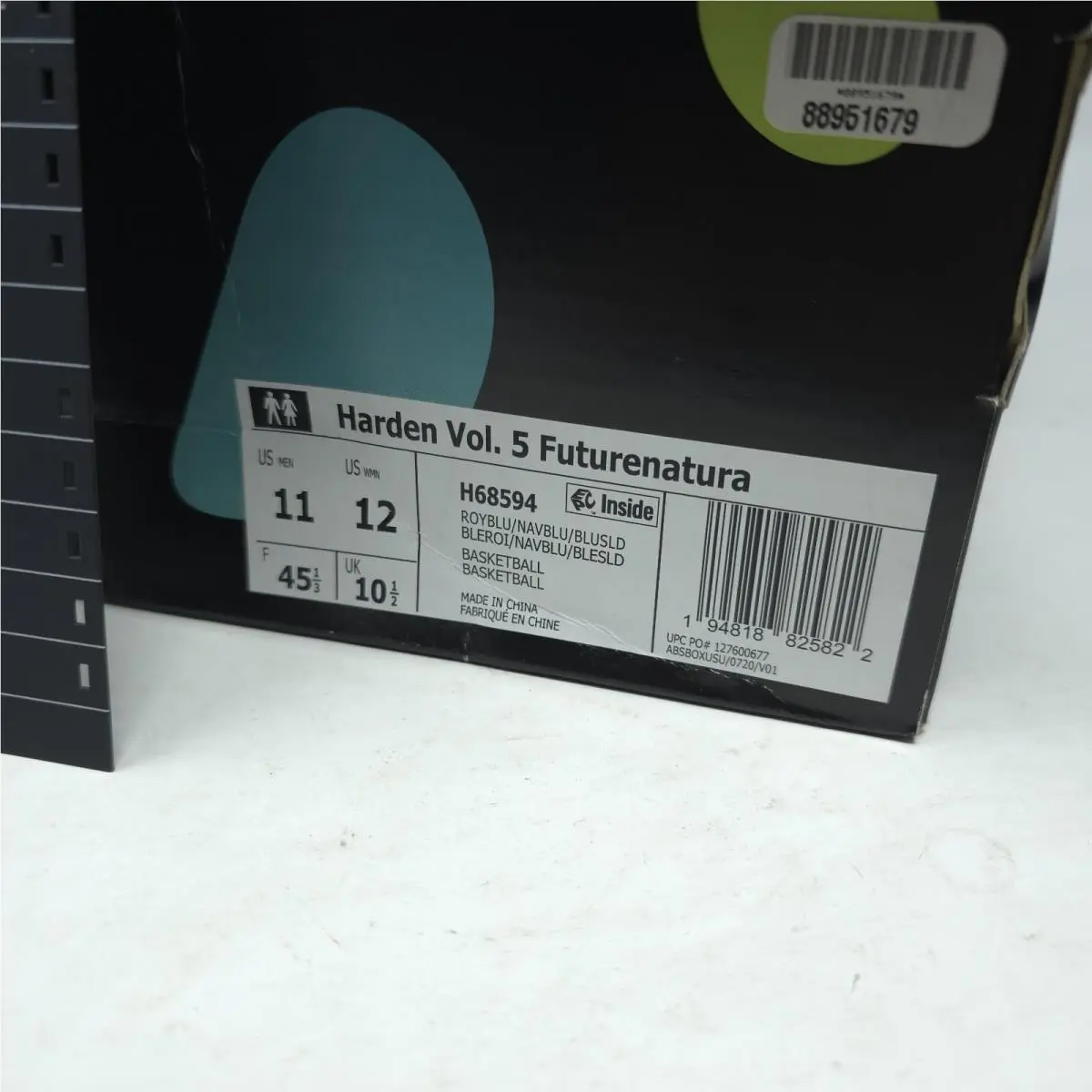 Adidas shoes - Vol. 5 FUTURENATURAL - FUTURENATURAL - H68594 - Blue/ White (UPC: 194818825822) 1
