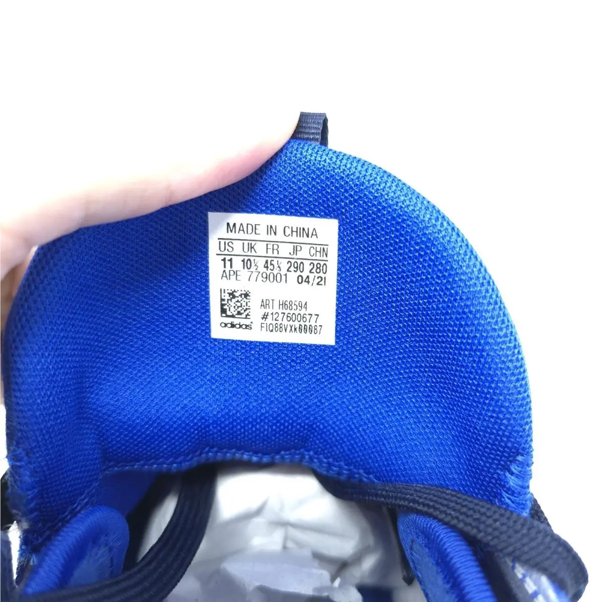 Adidas shoes - Vol. 5 FUTURENATURAL - FUTURENATURAL - H68594 - Blue/ White (UPC: 194818825822) 7