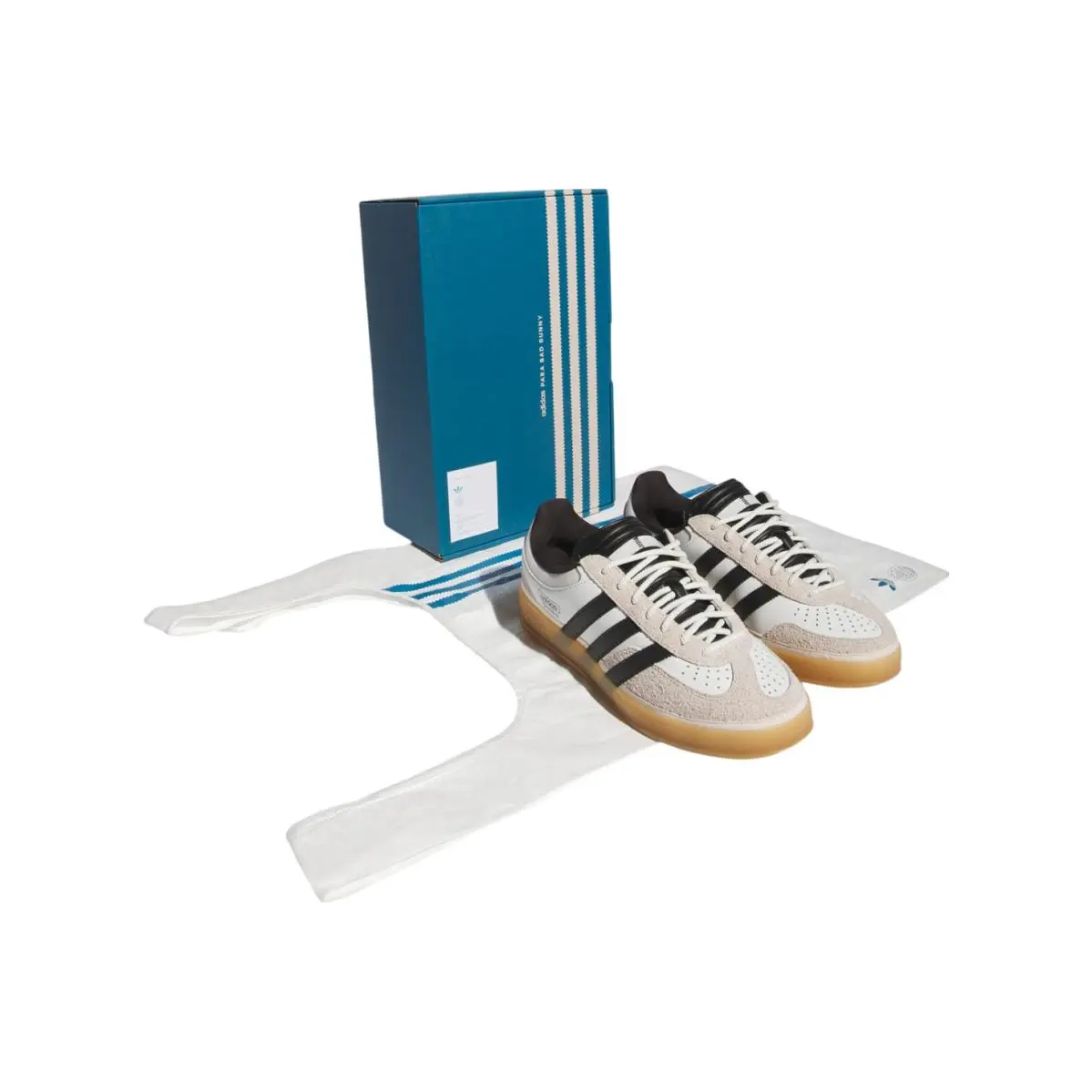 Adidas shoes - adidas Gazelle Indoor Bad Bunny - IF9735 - White 0