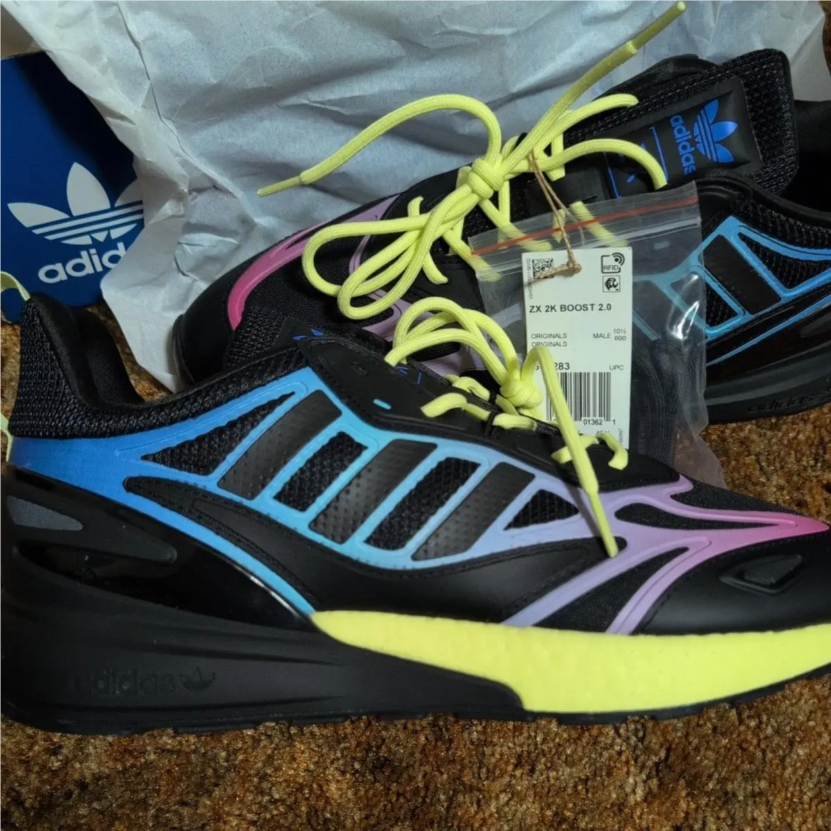Adidas shoes - adidas ZX 2K - GY8283 - Black 21