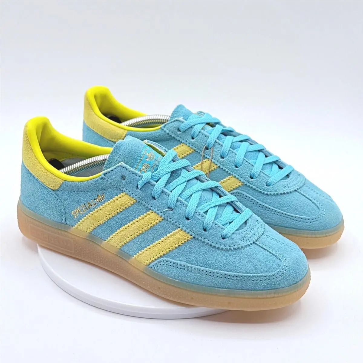 Adidas Handball Spezial Blue/yellow Women`s Size 7.5 JR7351
