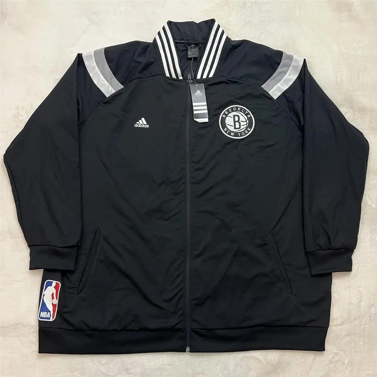 Adidas Brooklyn Nets On Court Jacket Nba Warm Up Size 4XL