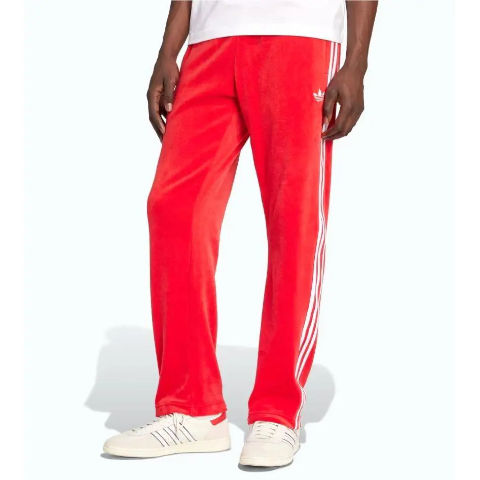 Mens Adidas Originals Superstar Trefoil Velour Pants Size Large JX1554