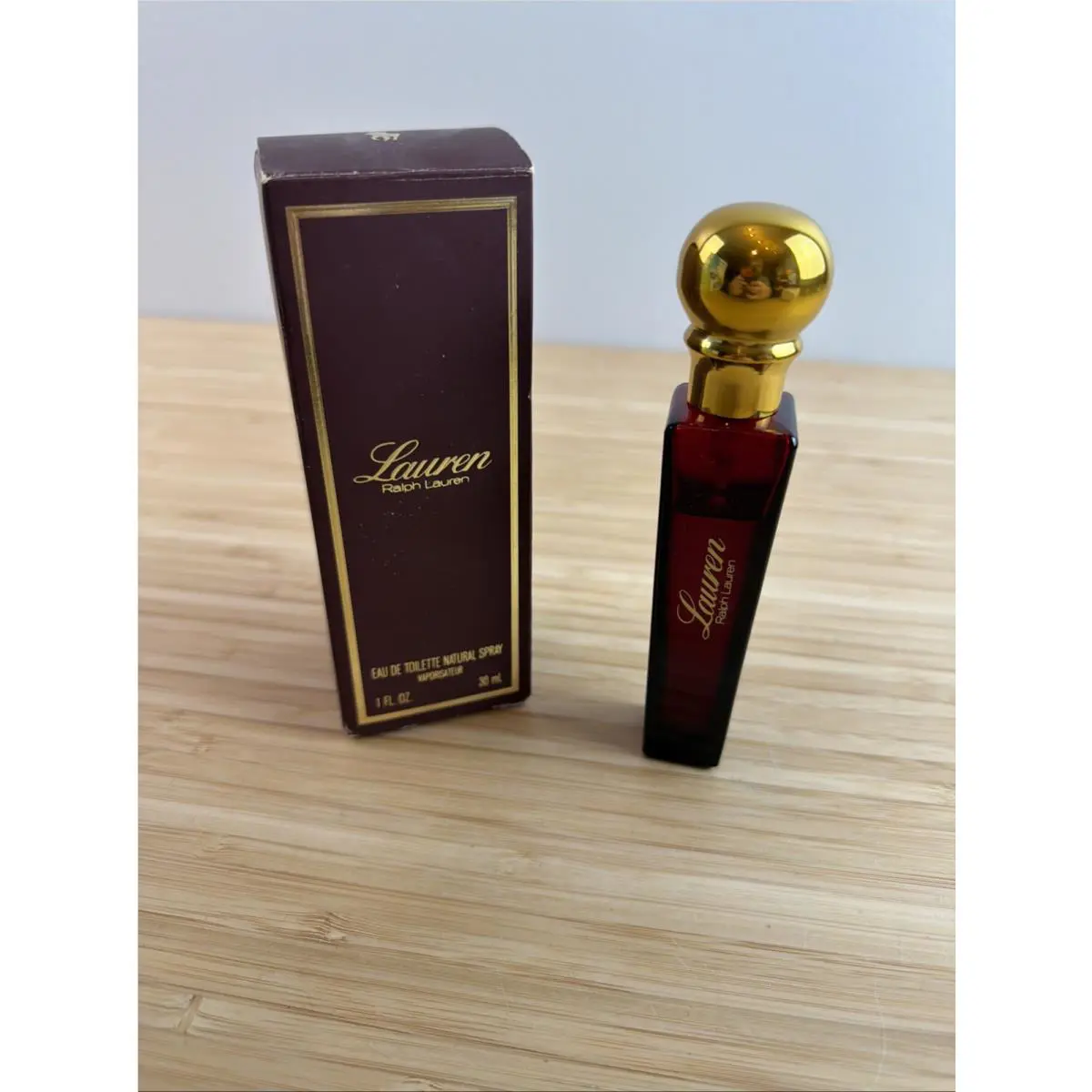 Vintage Vtg Lauren Ralph Lauren Eau De Toilette Perfume 1978 Nos 1 Oz Rare