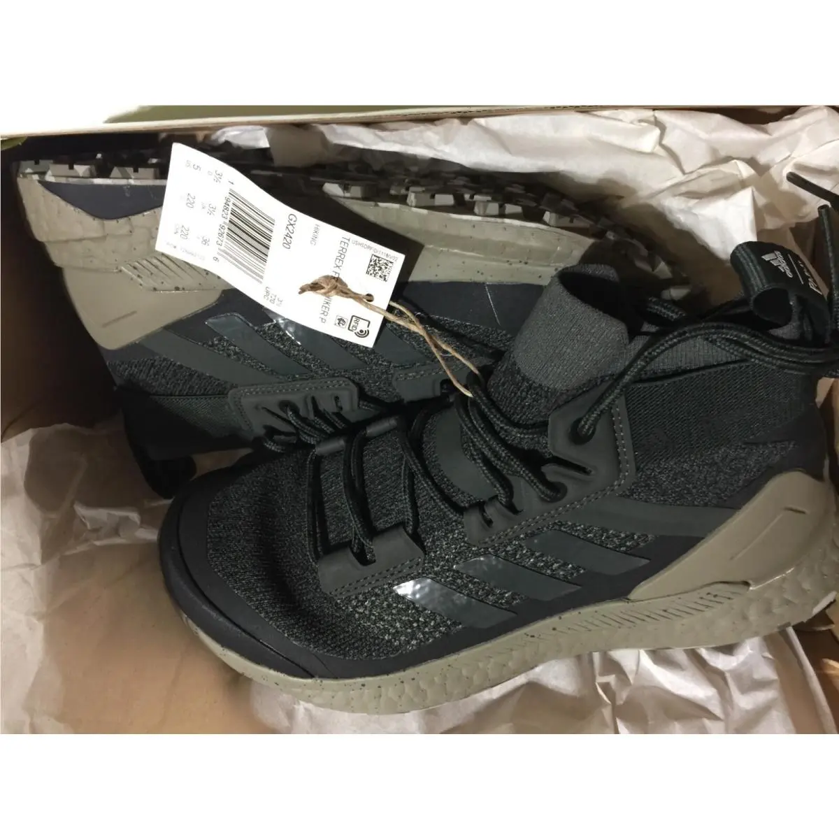 Adidas shoes - adidas TERREX Free Hiker - TERREX Free Hiker - GX2420 - Black, Grey (UPC: 194823926712) 0