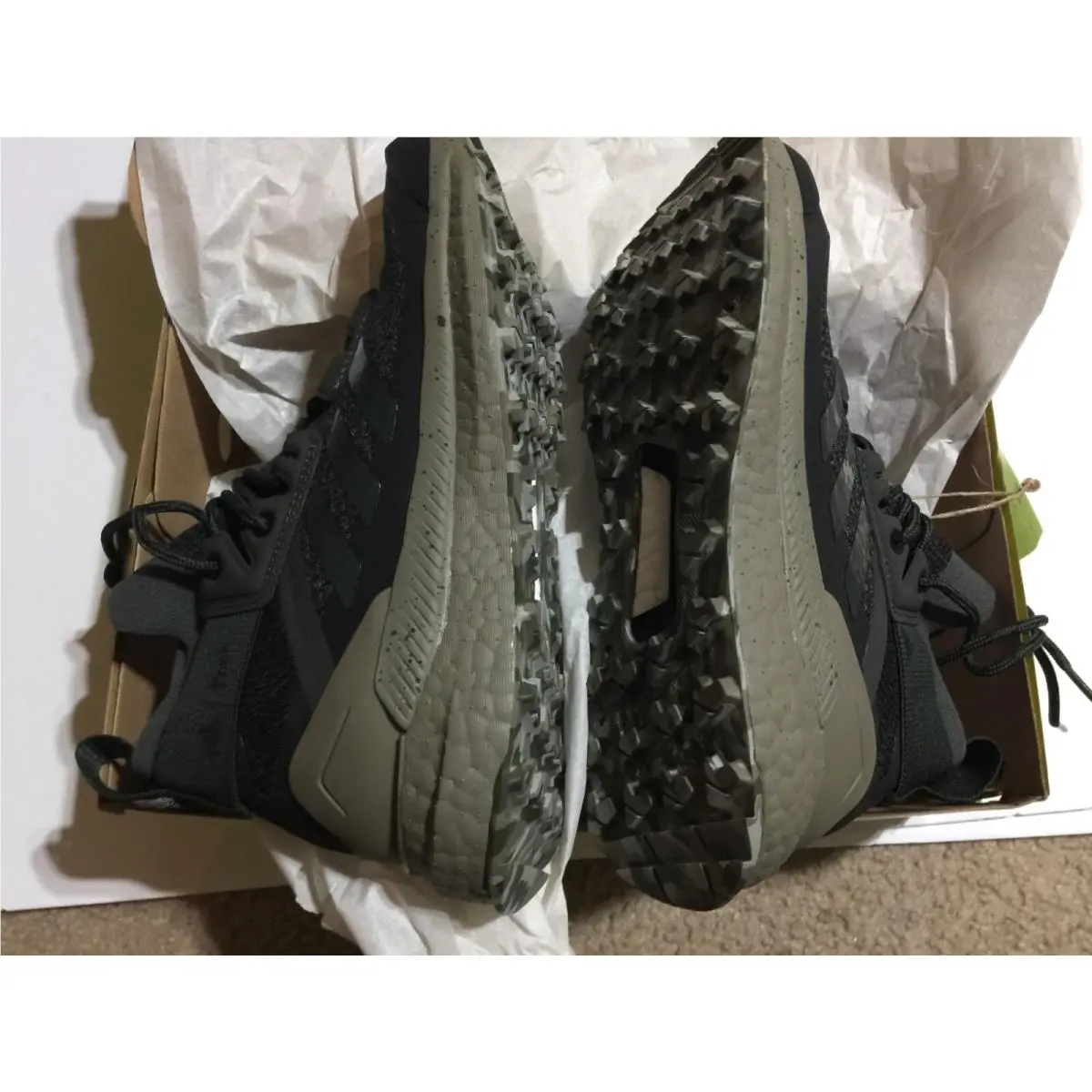 Adidas shoes - adidas TERREX Free Hiker - TERREX Free Hiker - GX2420 - Black, Grey (UPC: 194823926712) 4