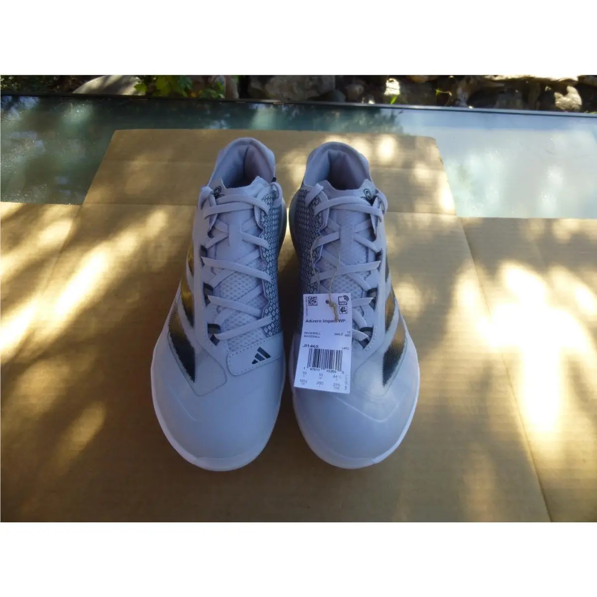 Adidas shoes - adidas Adizero - Adizero - JI1465 - Black and white 0