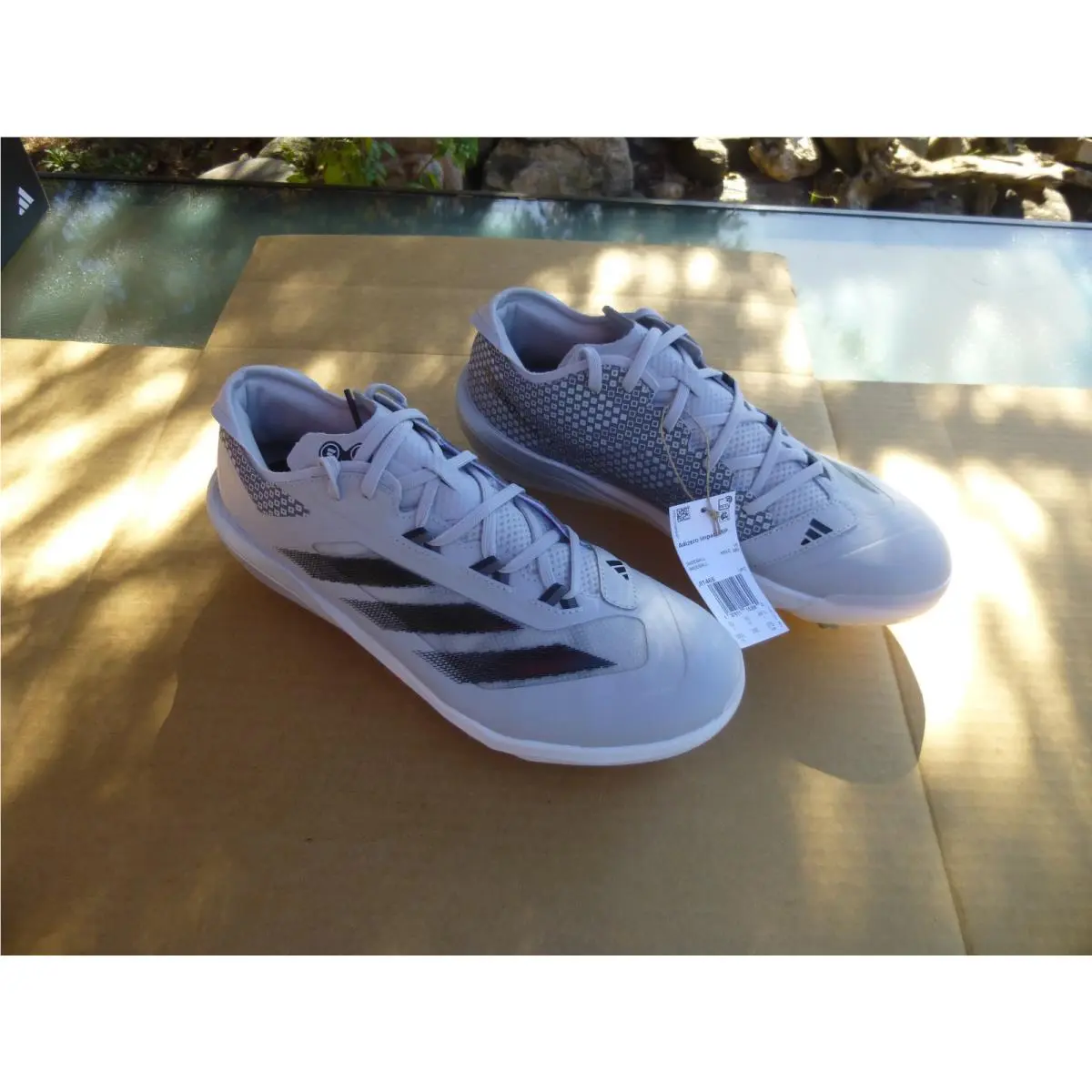 Adidas shoes - adidas Adizero - Adizero - JI1465 - Black and white 1