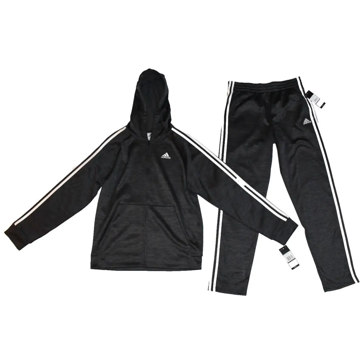 Adidas AP5539 Tracksuit 2 Piece Set Full Zip Jacket Matching Pants Boy`s XL