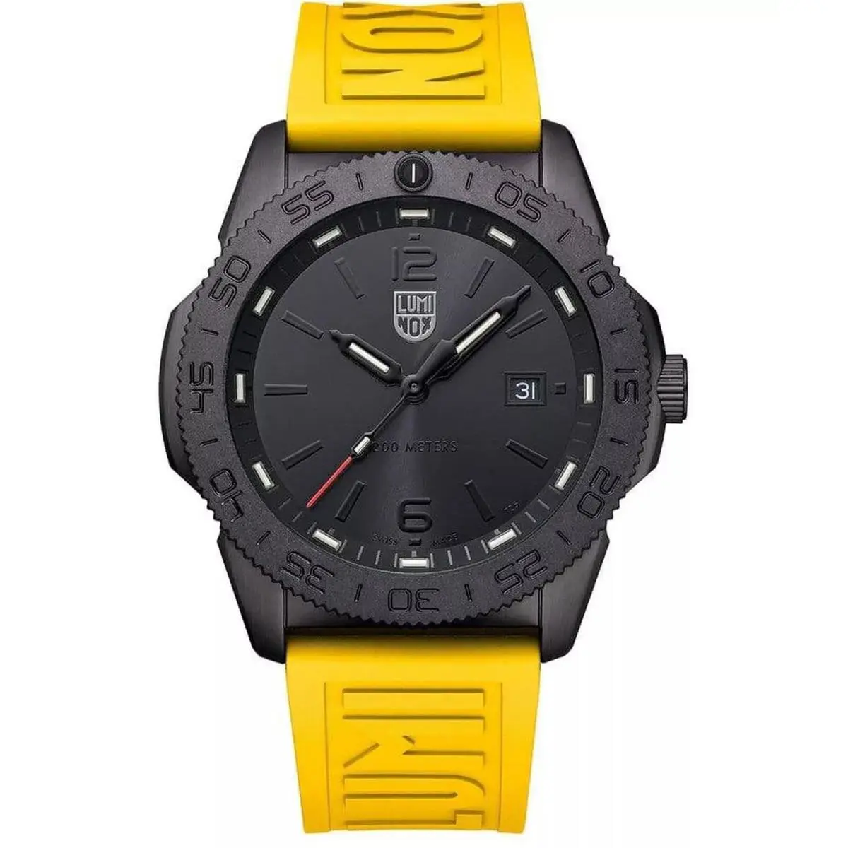 Pacific Diver Yellow Band Men`s Dive Watch XS.3121.BO.GF by Luminox