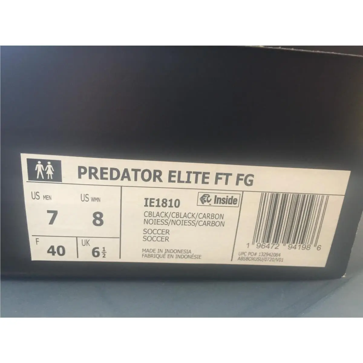 Adidas shoes - adidas Predator - Predator - IE1810 - Black 10