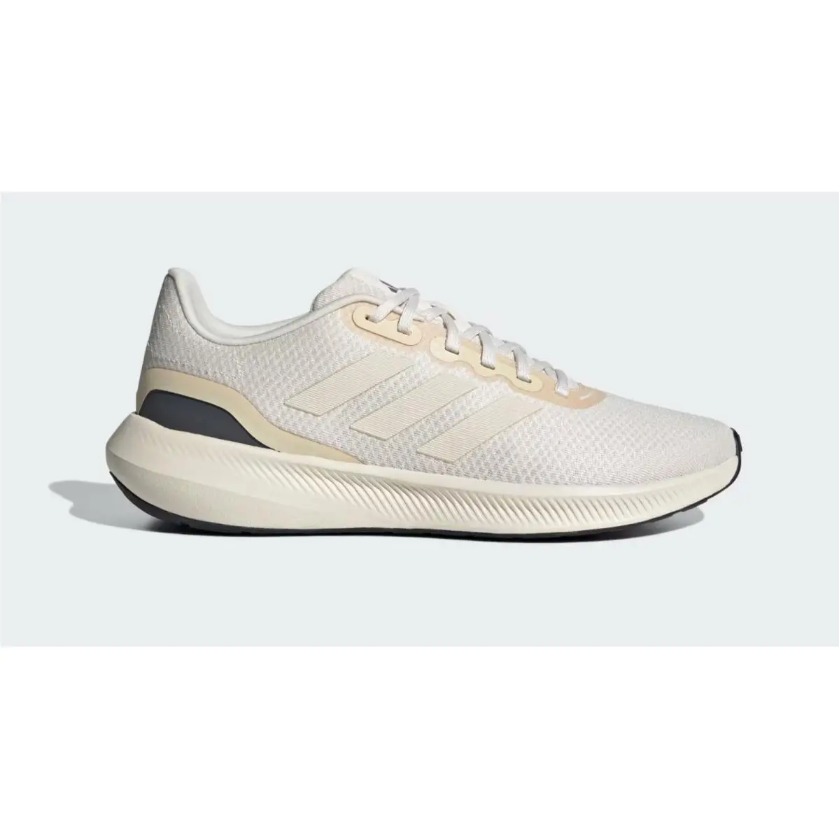 Adidas Runfalcon 3.0 Men`s 9.5 Wonder White Crystal Sand Running Training Shoes