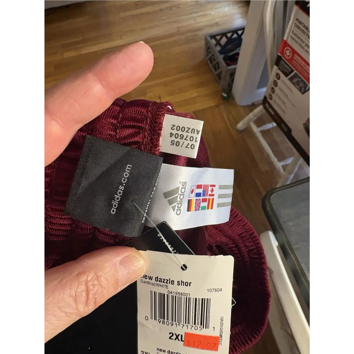Adidas clothing - Blue 3