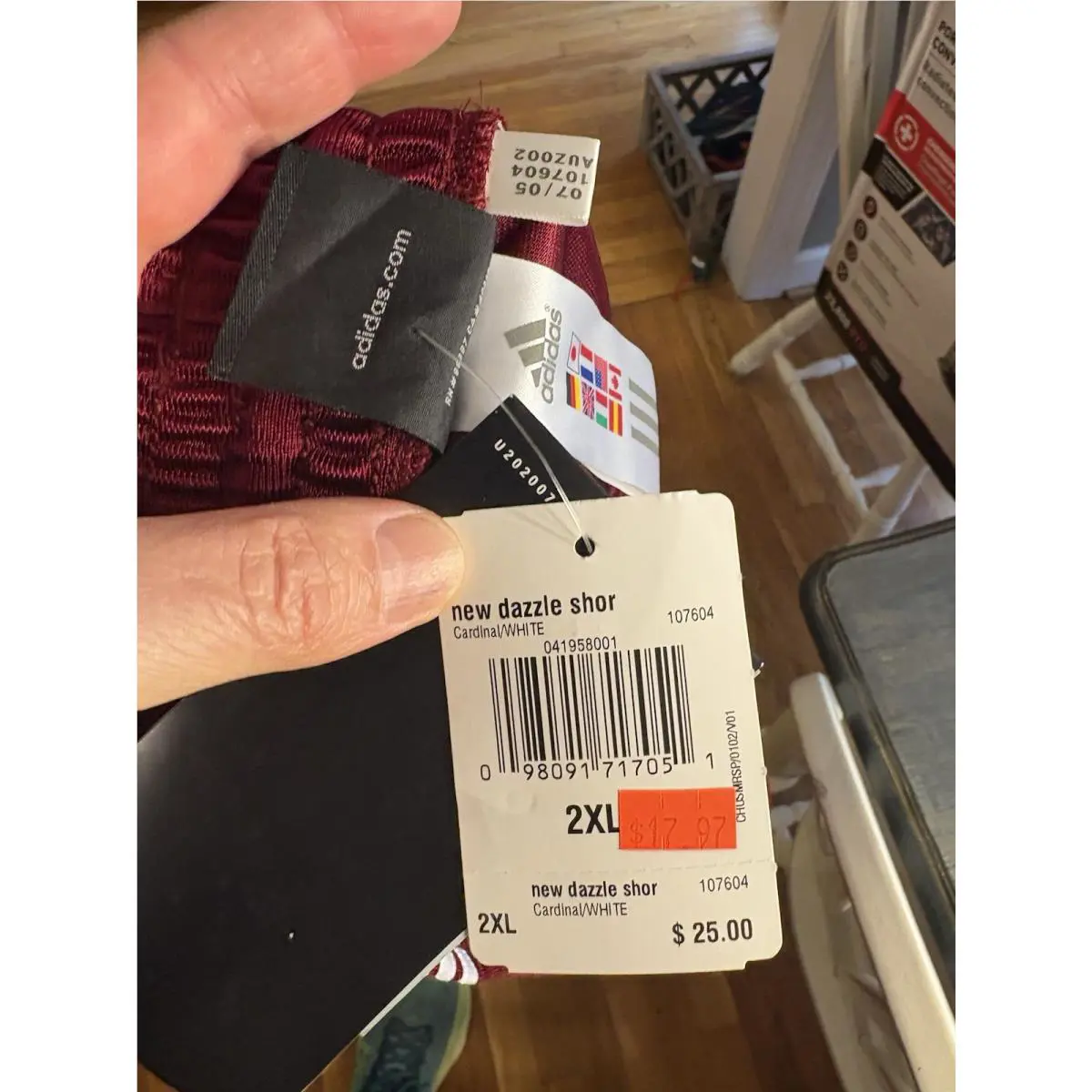 Adidas clothing - Blue 4