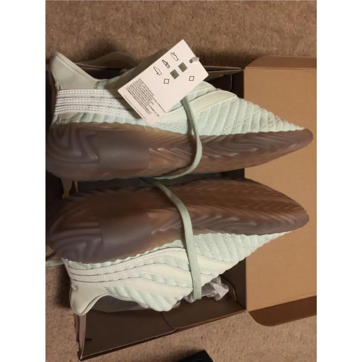 Adidas shoes - Originals SOBAKOV - Originals SOBAKOV - B41967 - Aero Green/Light Brown 5