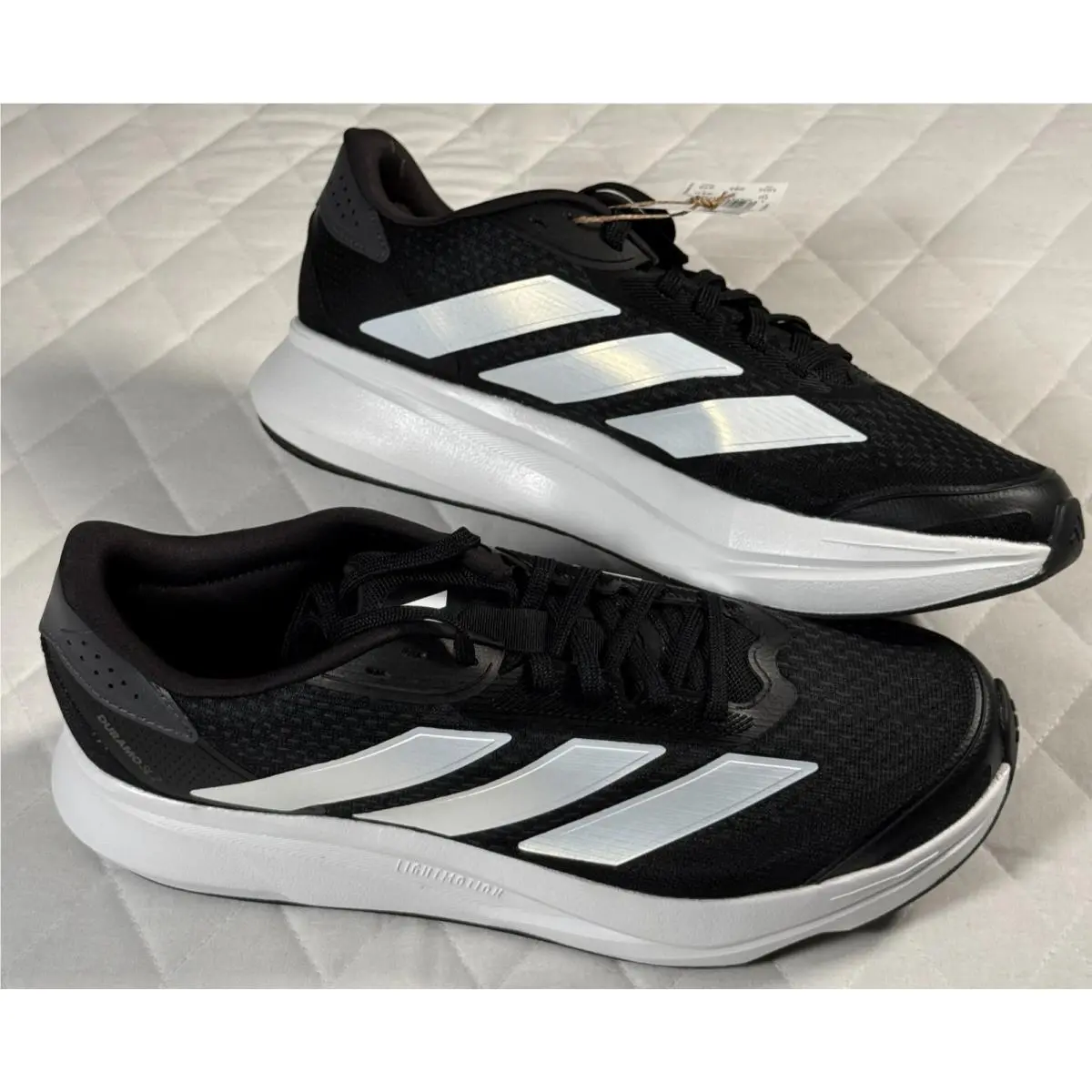 Duramo SL 2 Men’s 10.5 Wide Black White Running Shoes by Adidas
