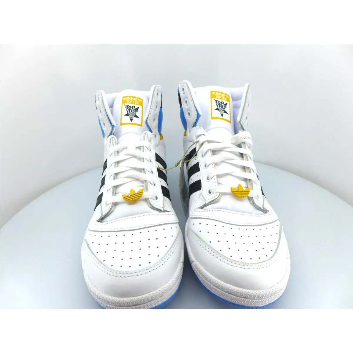 Adidas shoes - Top Ten HI - Top Ten - FZ5887 - White Black Blue Yellow 0