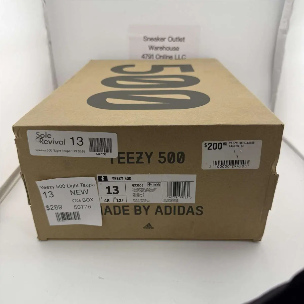 Adidas shoes - adidas Yeezy 500 - Yeezy - GX3605 - Brown (UPC: 0195733957247) 2