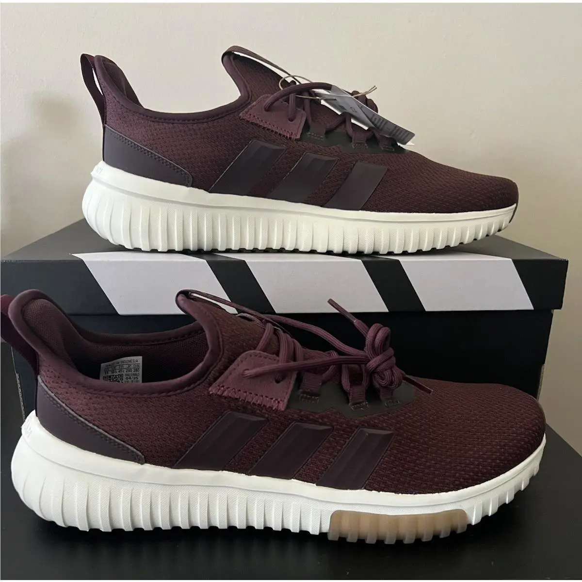 Adidas Kaptir 4.0 Running Shoes Aurora Ruby/shadow Red JR8468 Men’s Size 11