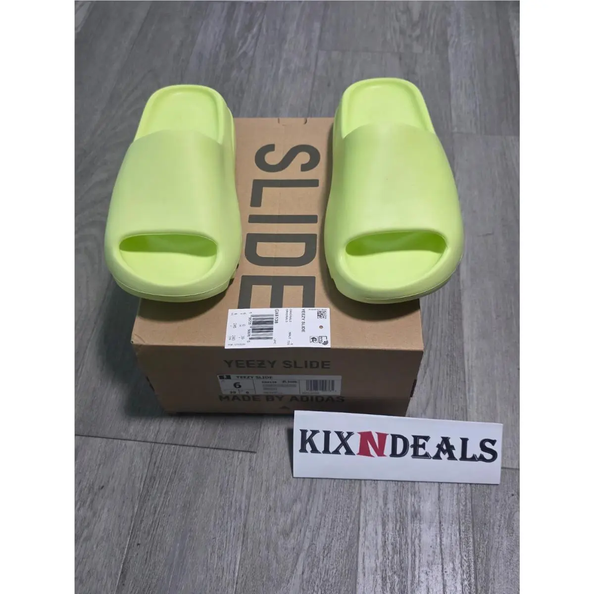 Adidas shoes - adidas Yeezy Slide - Yeezy Slide - GX6138 - Gray 1