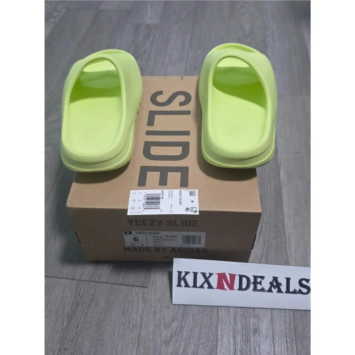 Adidas shoes - adidas Yeezy Slide - Yeezy Slide - GX6138 - Gray 4
