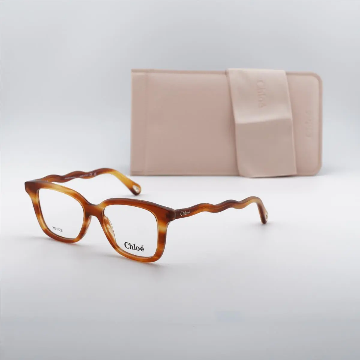Chloe CH0090O 002 Havana 49mm Eyeglasses