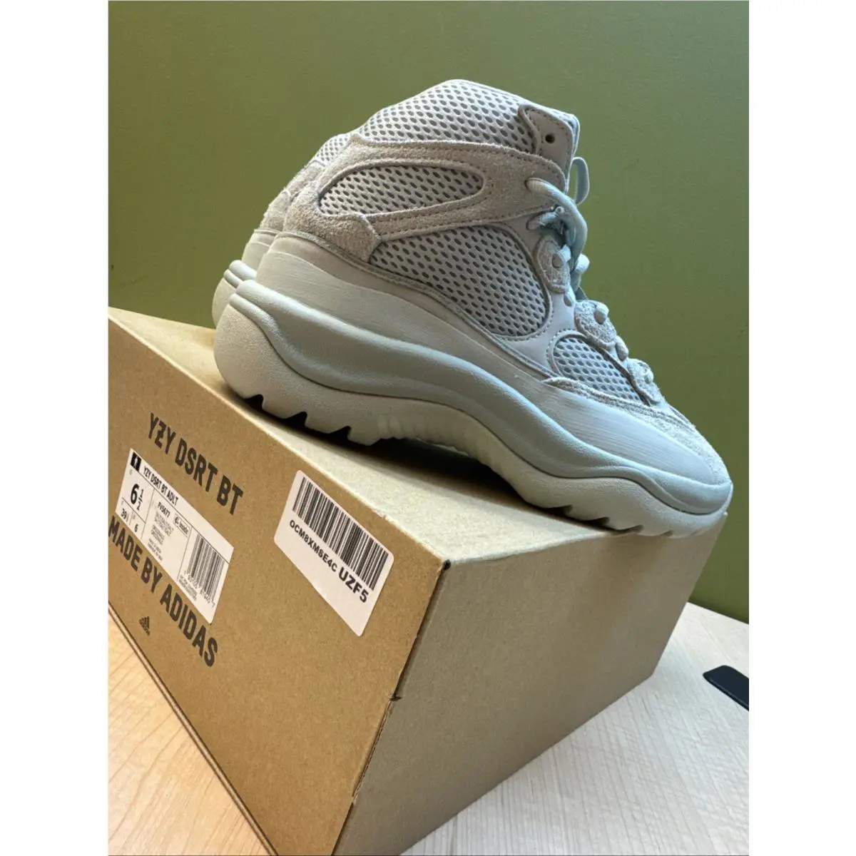 Adidas shoes - adidas Yeezy Desert Boot - Yeezy Desert Boot - FV5677 - Salt/Salt/Salt 3