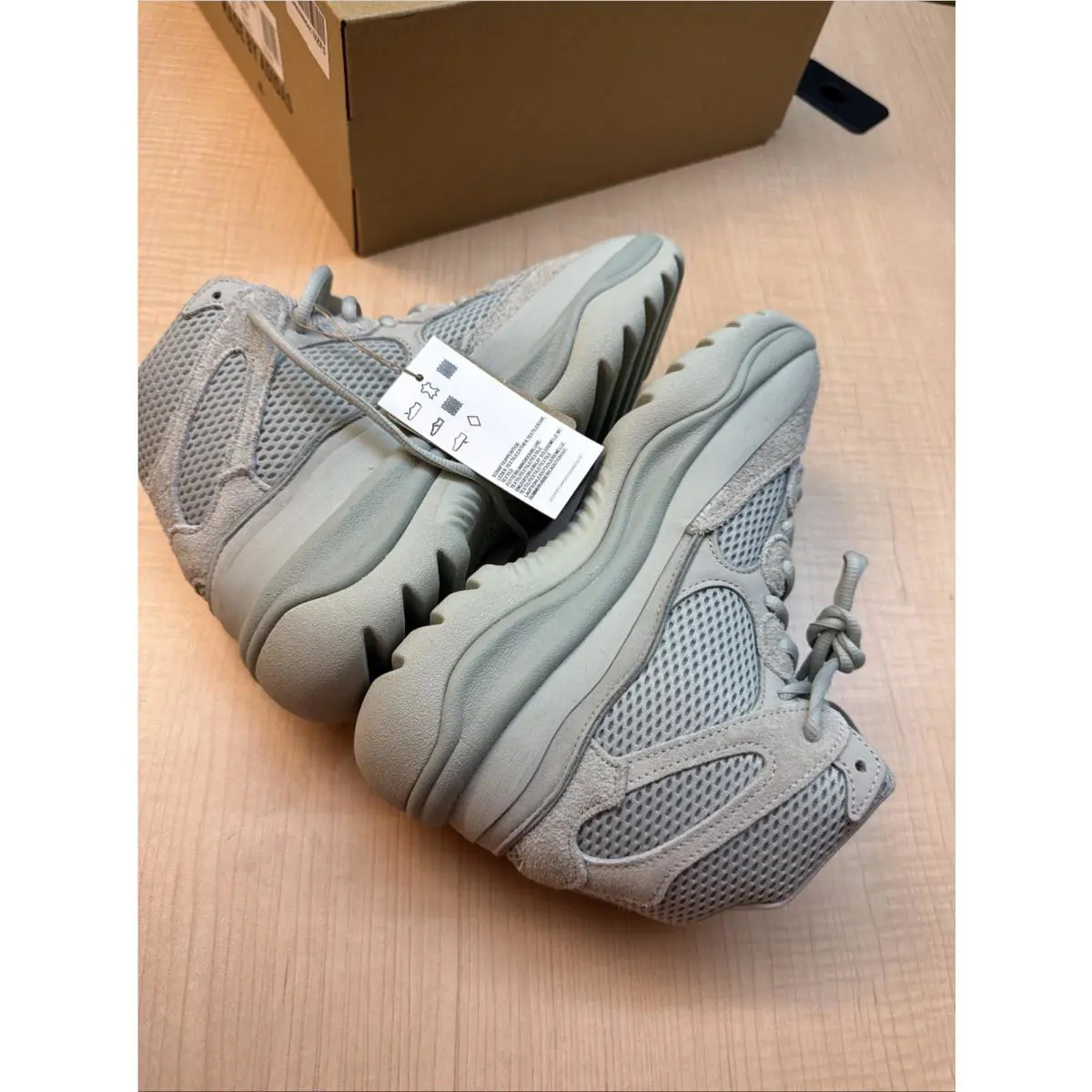Adidas shoes - adidas Yeezy Desert Boot - Yeezy Desert Boot - FV5677 - Salt/Salt/Salt 5