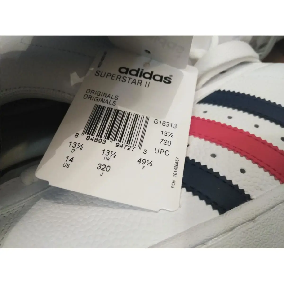 Adidas shoes - Adidas Superstar II - Superstar - G16313 - White 19