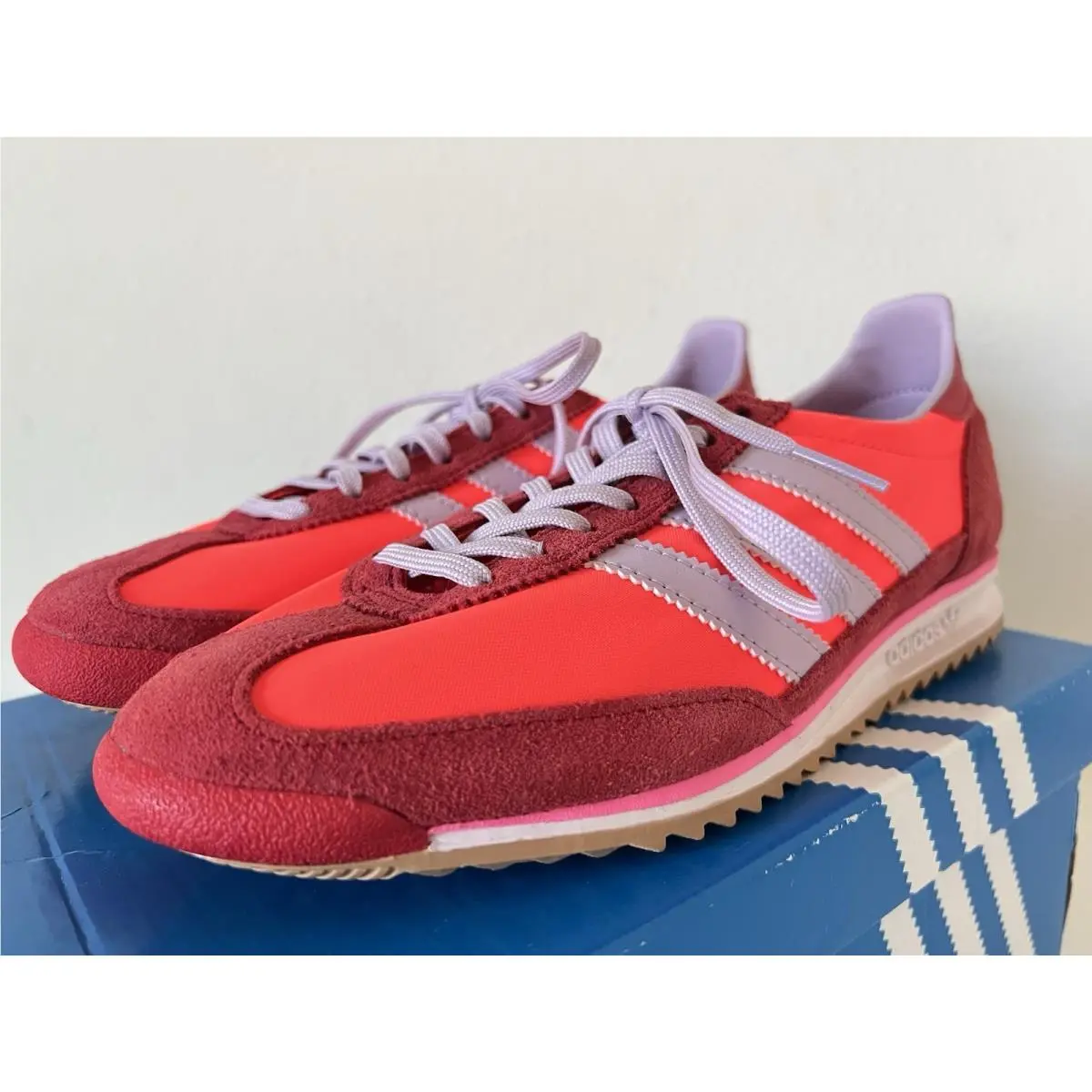 Adidas shoes - adidas SL 72 - Red 0