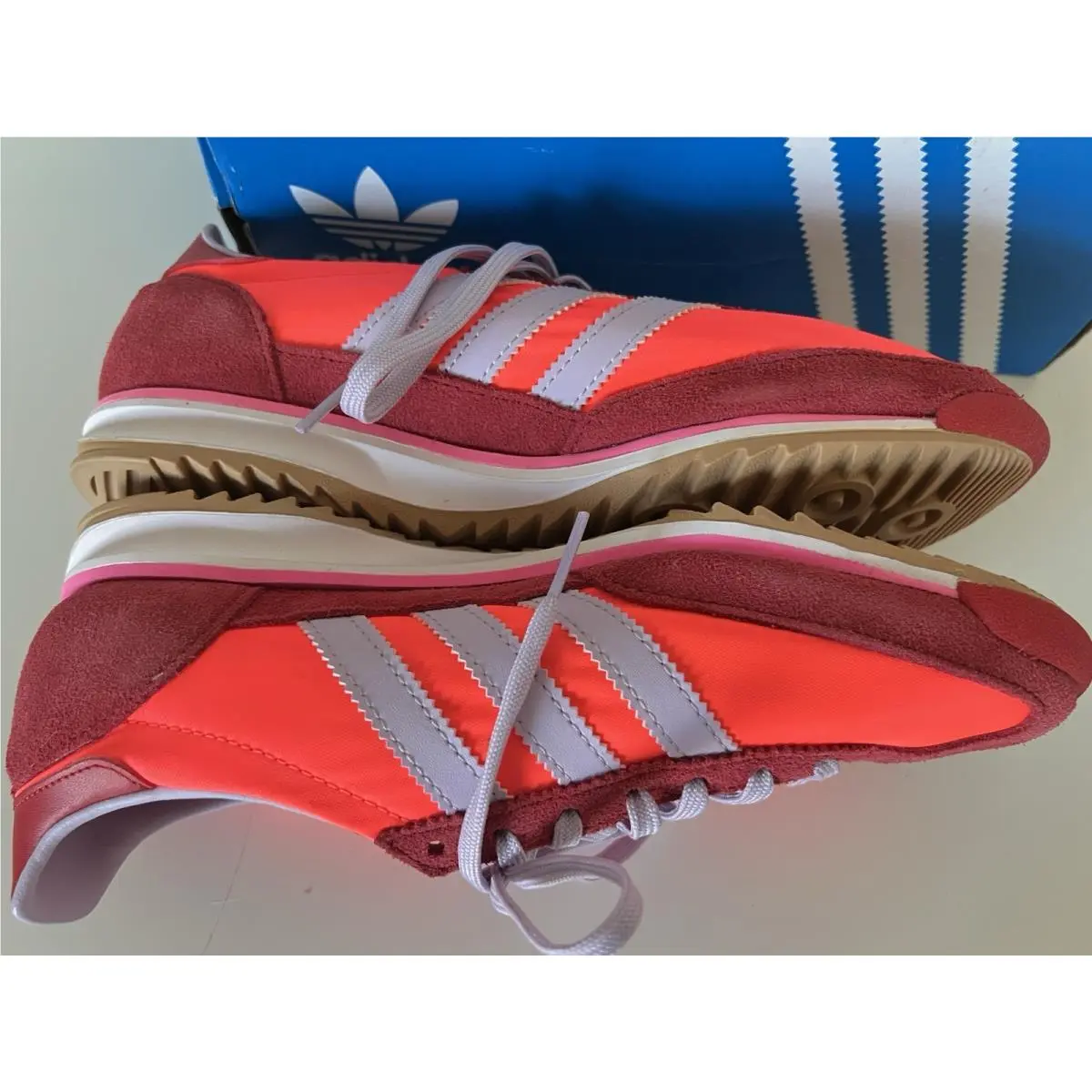 Adidas shoes - adidas SL 72 - Red 4