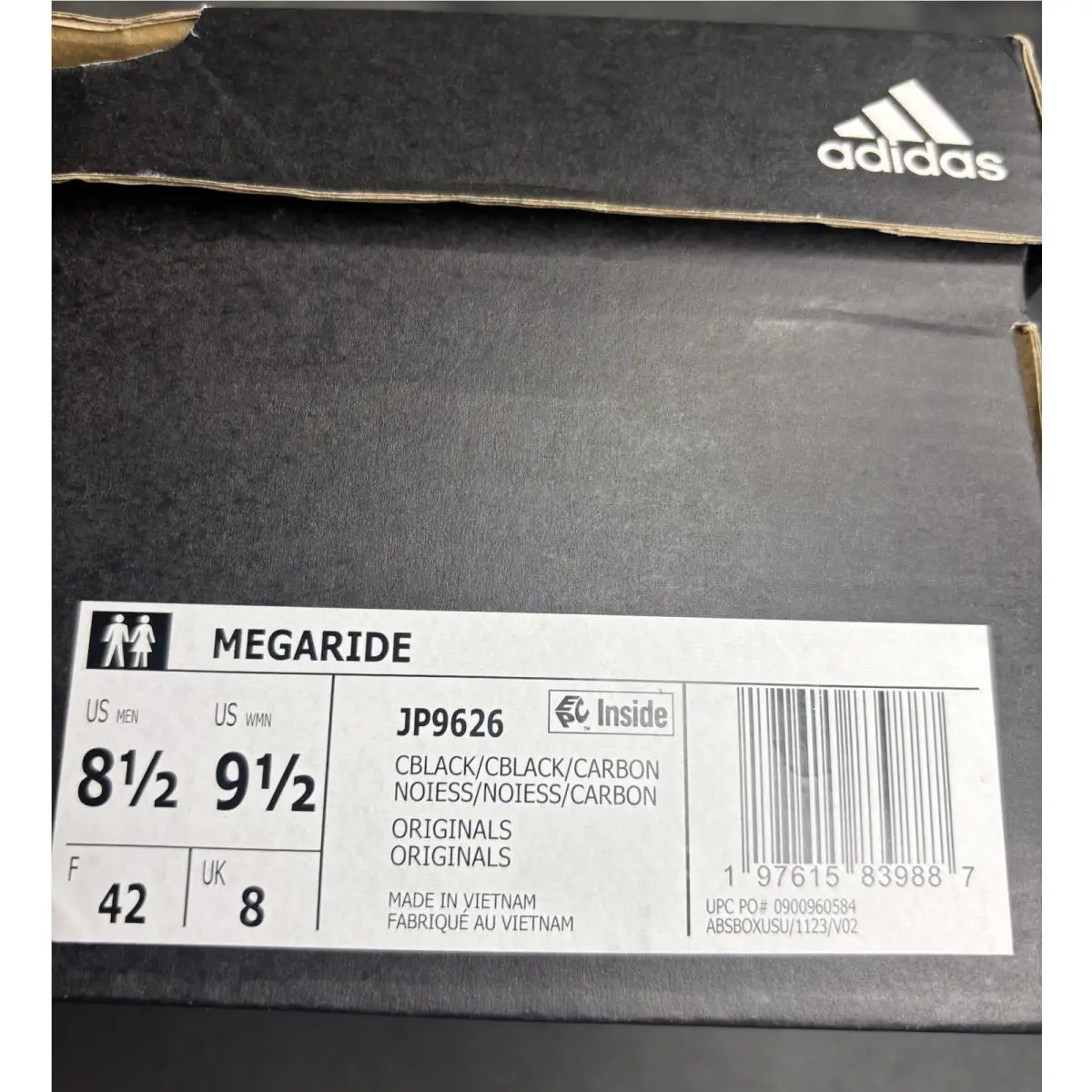 Adidas shoes - Adidas Megaride - Megaride - Black 4