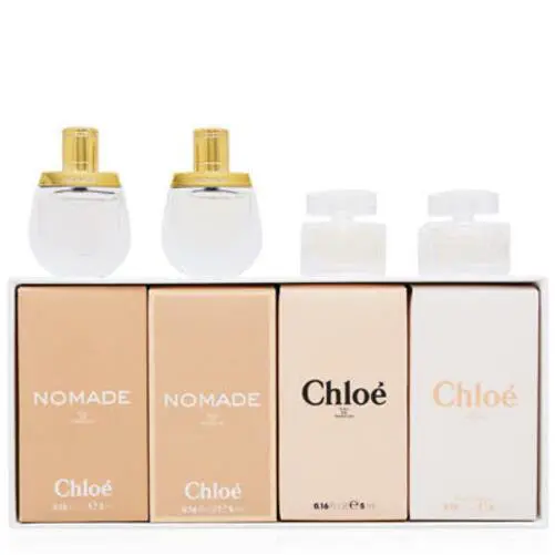 Chloe 4 PC Mini Perfume Gift Set 0.17 FL OZ X 4