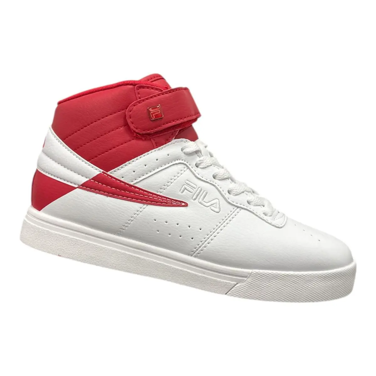 Fila Women s Vulc 13 Harlay High-top Sneakers White / Red Size 6 - White